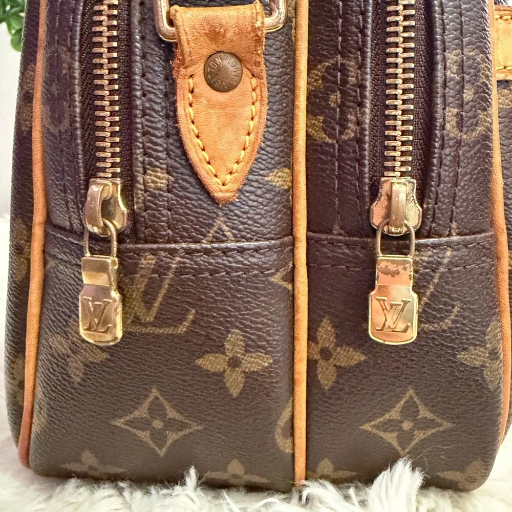 Louis Vuitton Brown Monogram reporter bag with COA - Picture 6 of 16